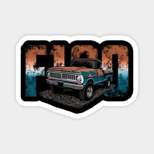 F100 ford truck Magnet