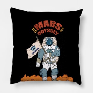 galaxy adventure to mars Pillow