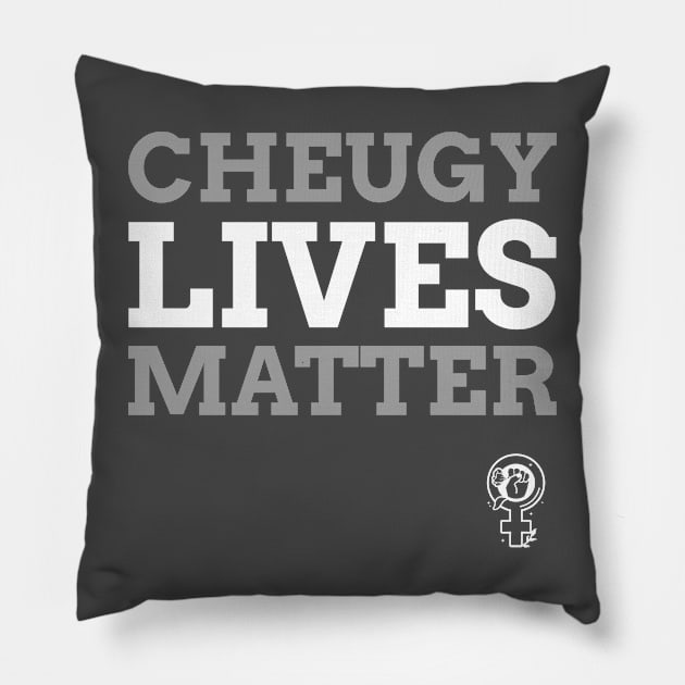 Cheugy Lives Matter Gen Z Slang Pillow by Websterish