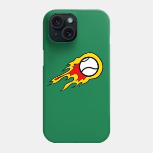 The Flaming Sliotar Phone Case