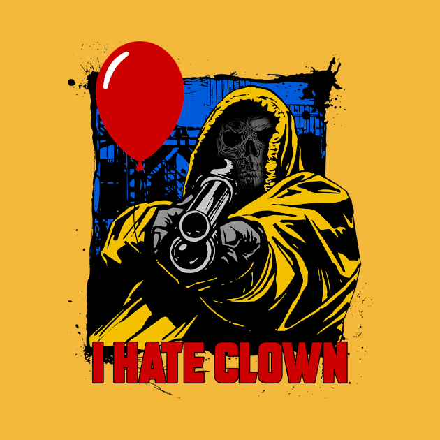 REVENGE TO THE CLOWN by theanomalius_merch