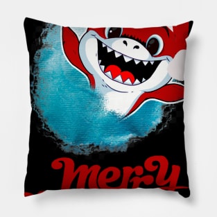 baby shark christmas Pillow