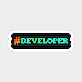 Developer tees Magnet