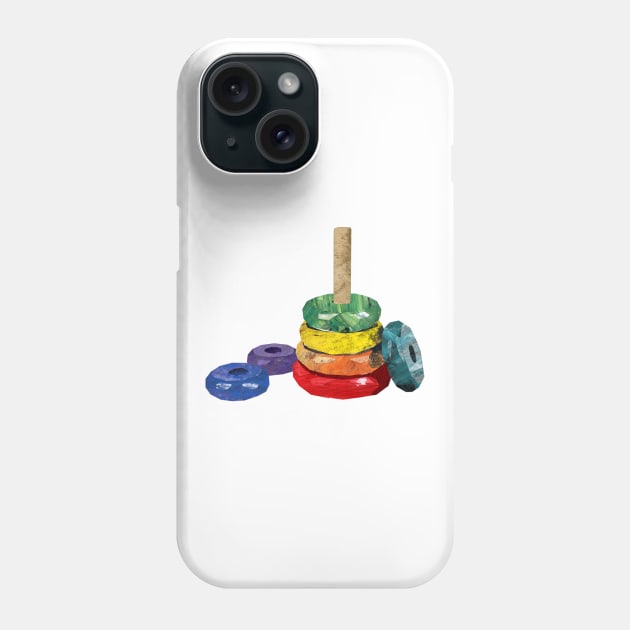 Stacking Toy Phone Case by Babban Gaelg