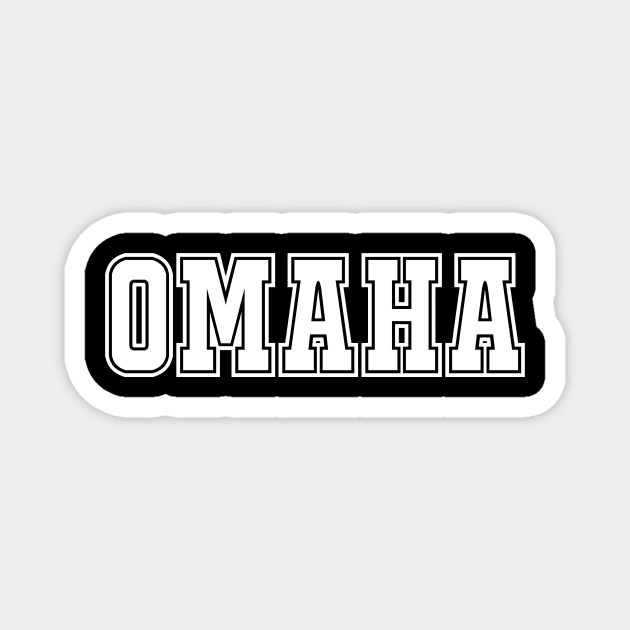 Omaha Magnet by bestStickers