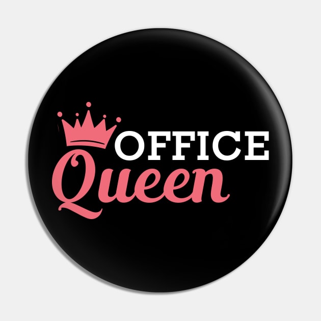 Office Queen Pin by KC Happy Shop