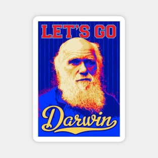 Let's Go Darwin Magnet