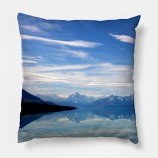 Lake Pukaki and Mount Cook NZ Pillow