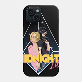 Midnight Lilies, Badge Logo Phone Case