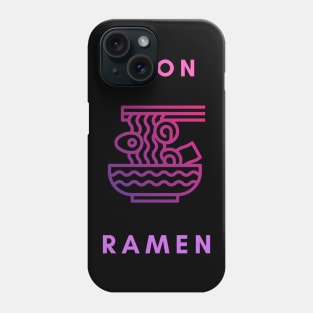 Neon Ramen Phone Case