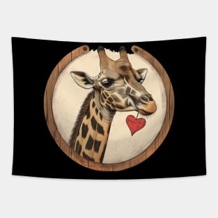 Giraffe Design Lover Tapestry