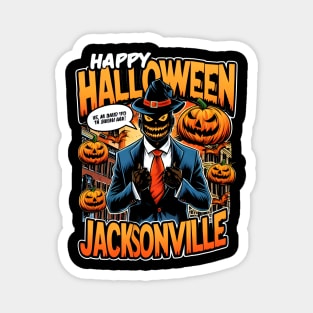 Jacksonville Halloween Magnet