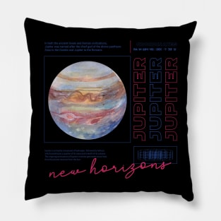 Mysteries of the Jupiter: Info-Packed Pillow