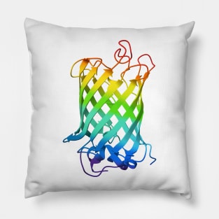 Colourful GFP Green Fluorescent Protein Pillow