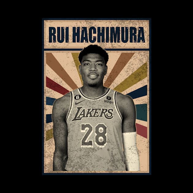 Los Angeles Lakers Rui Hachimura by RobinaultCoils