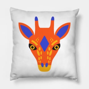 Giraffe Tshirt For Children (Kids TShirt) Pillow