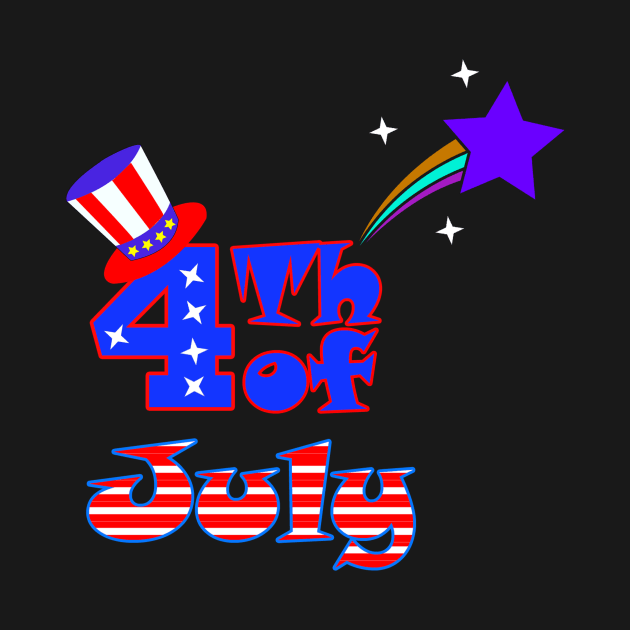 July 4Th America by Saldi