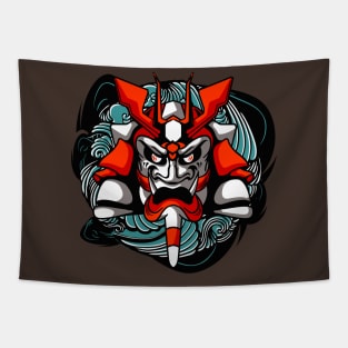 Japanese demon warrior Tapestry