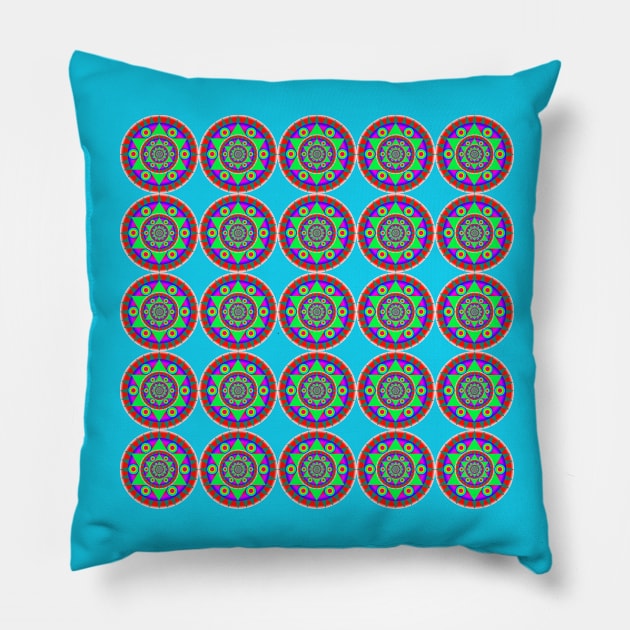 wallpaper pattern 13 Pillow by "Ekaa Digi Arts"