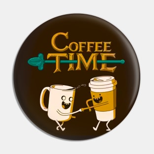 Coffee Time Pin