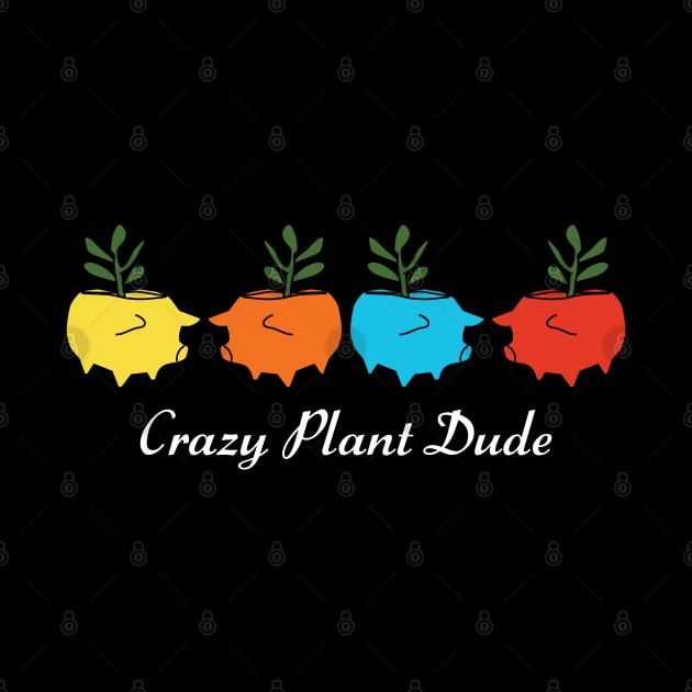 Crazy Plant Dude Pig Planter by FruitflyPie