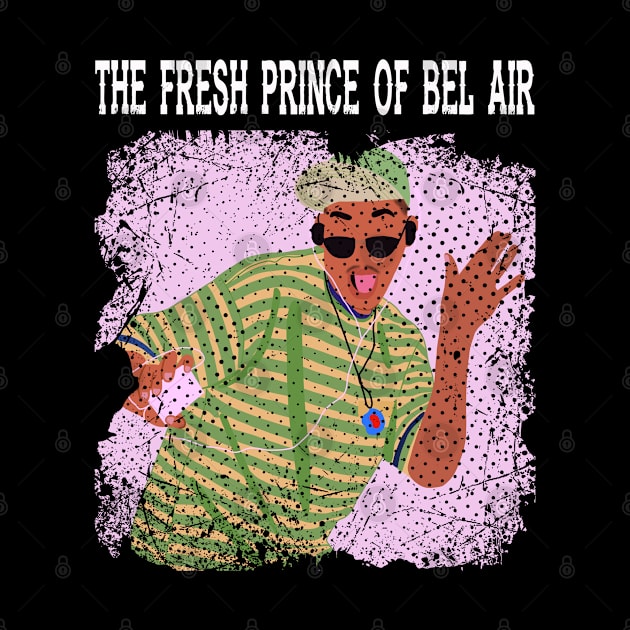 Hip-Hop in Bel Air The Fresh Prince T-Shirt by Zombie Girlshop