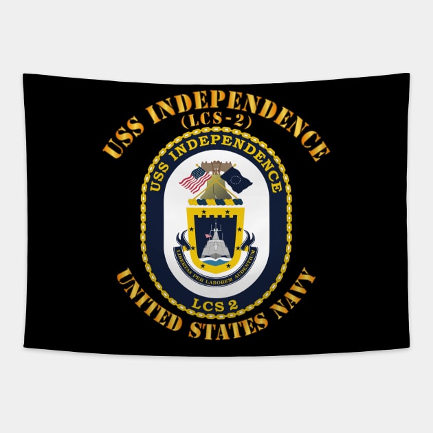 USS Independence (LCS-2) Tapestry by twix123844