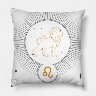 Leo | Astrology Zodiac Sign Design Pillow