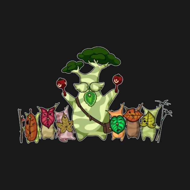 Hestu and the koroks by KaniaAbbi