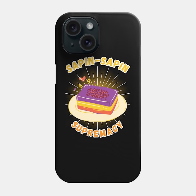 Sapin-sapin supremacy filipino food Phone Case by Moonwing