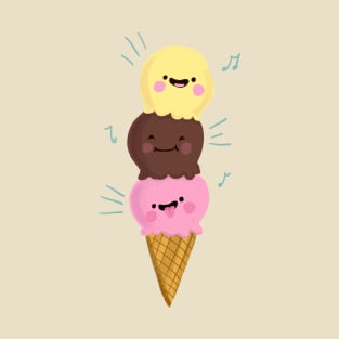 We All Scream For Ice Cream T-Shirt