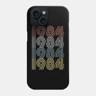 1984 Birth Year Retro Style Phone Case