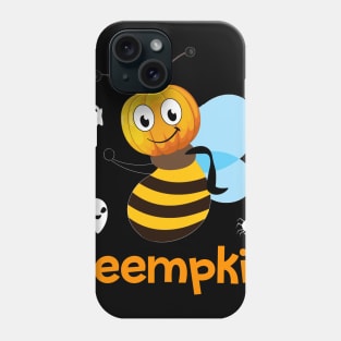 Beempkin Halloween Pumpkin Boo Bees T-shirt Phone Case