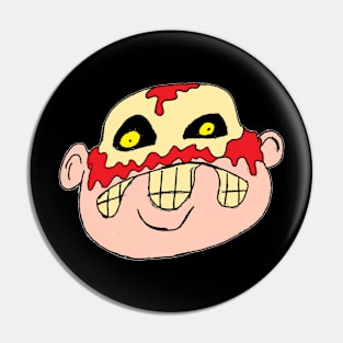 bonehead logo Pin