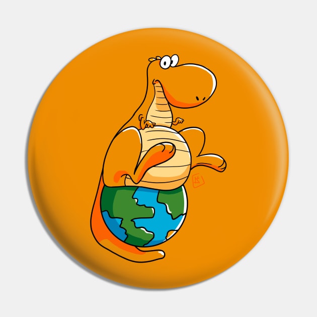 Dino World Pin by Alison Andrei