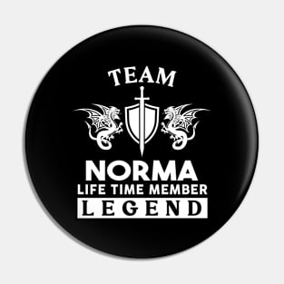 Norma Name T Shirt - Norma Life Time Member Legend Gift Item Tee Pin