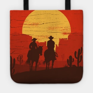 Cowboys of the Wild West - Rectangle Tote