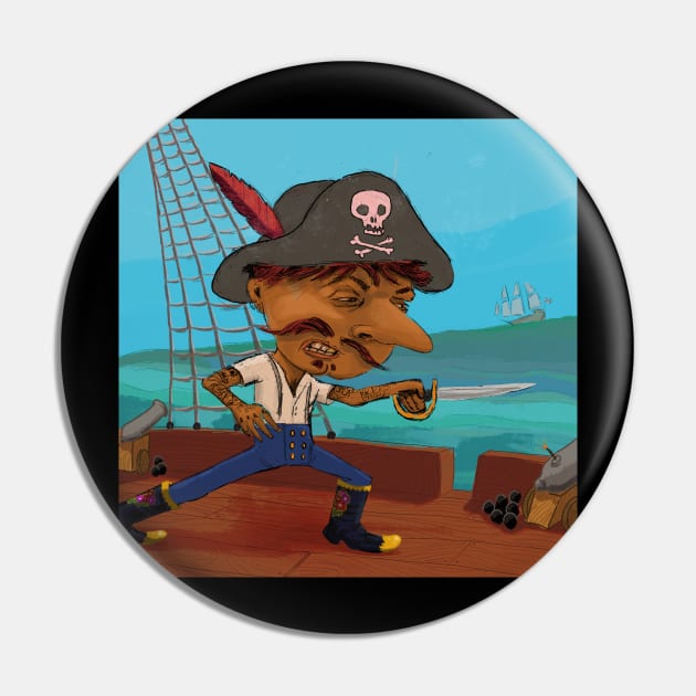 Pirate King Pin by Bad Opera