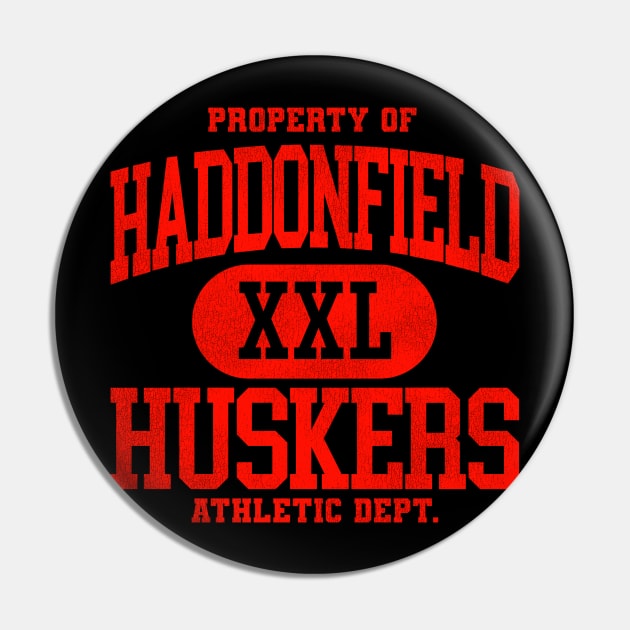 Haddonfield Huskers Athletic Dept XXL Pin by darklordpug