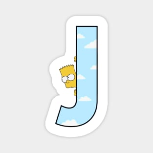 Simpsons letter Magnet