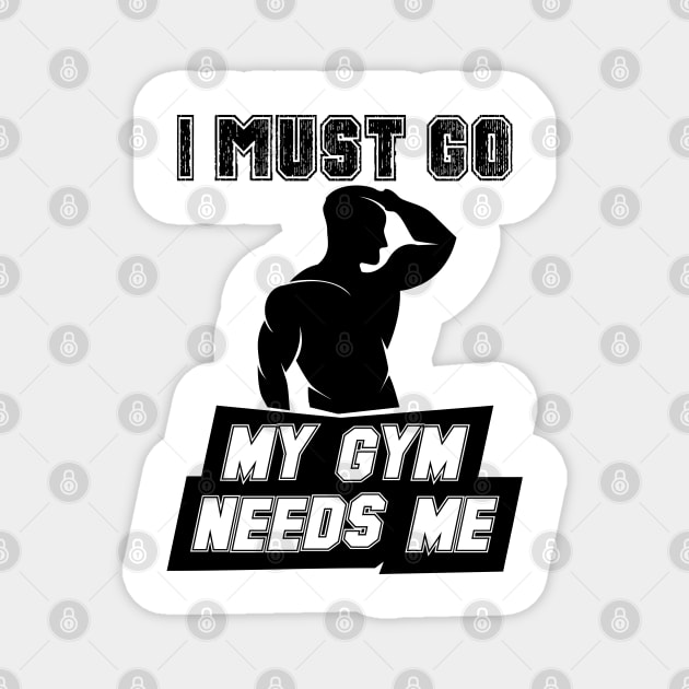 GYM Magnet by TEEPOINTER