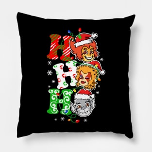 Ho ho ho cats Pillow