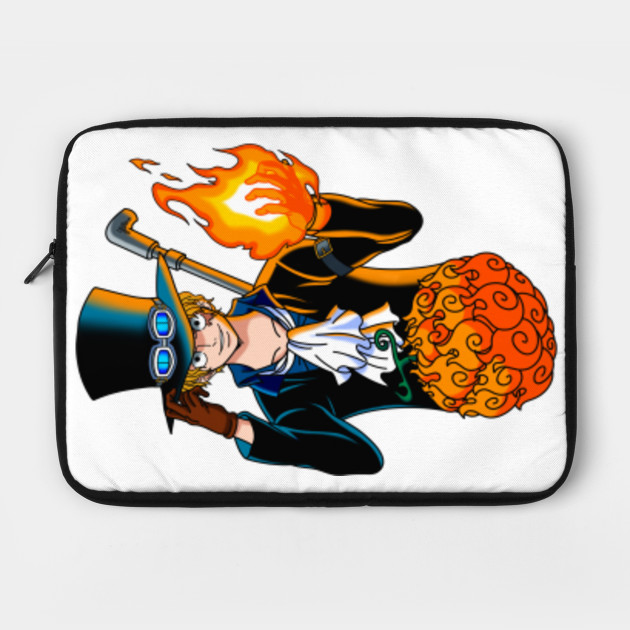Sabo Tattoo Design Onepiece Laptop Case Teepublic