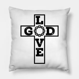 God. Love. Pillow