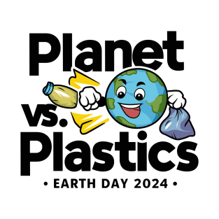Earth Day 2024 Planet VS Plastics Men Women Kids Cute T-Shirt