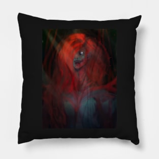 Scary Mermaid Pillow