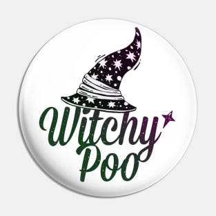 Witchy Poo - Witch Hat Pin