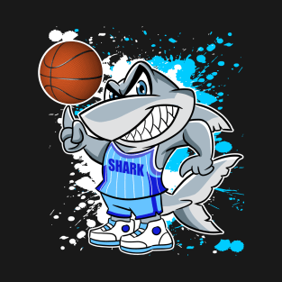 SHARK BASKETBALL T-Shirt