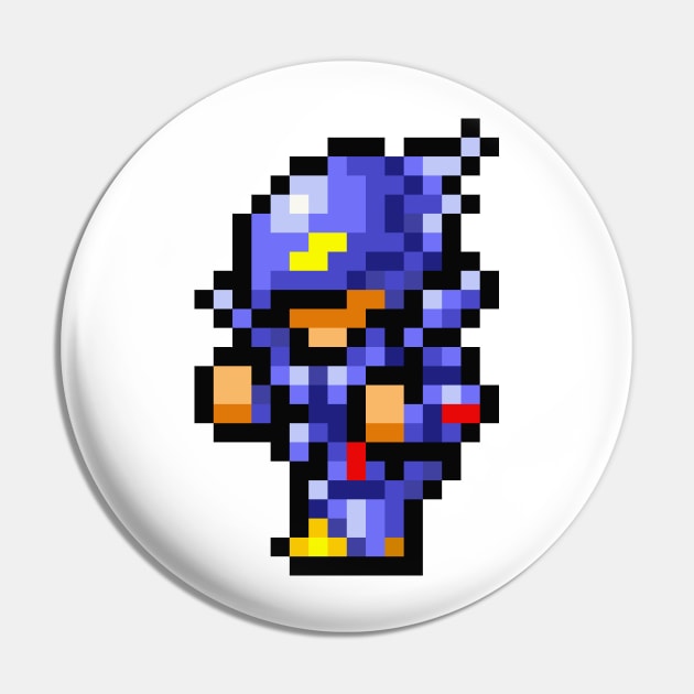 Cecil Dark Sprite Pin by SpriteGuy95