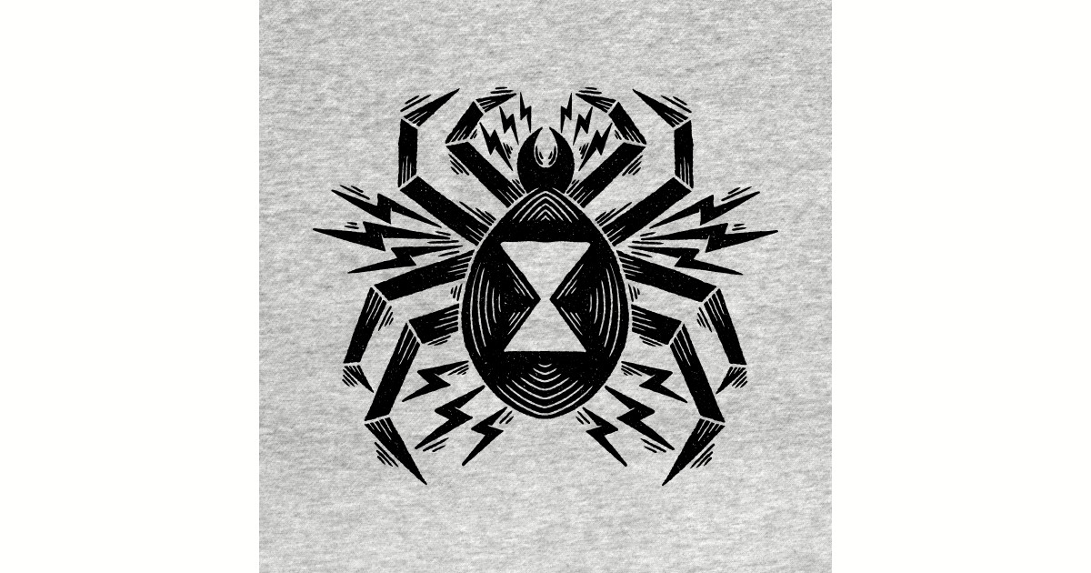 Black Widow Spider Spider Sticker Teepublic
